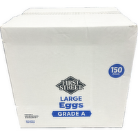 First Street Large Grade A Eggs - 150 Each